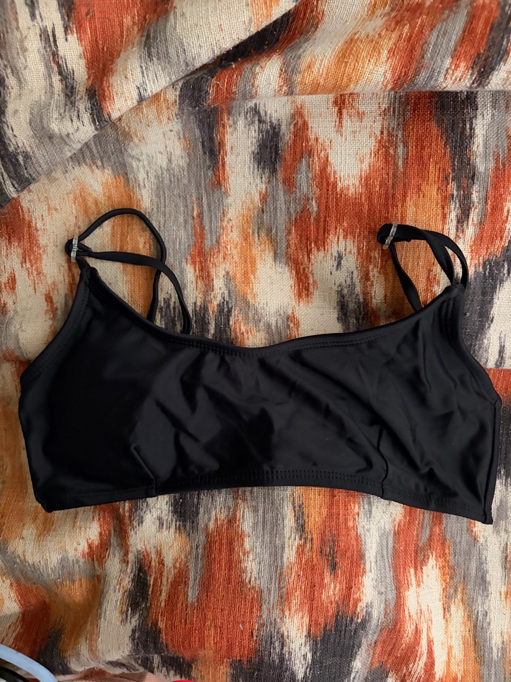 No Boundaries Black Bralette Bikini Top
